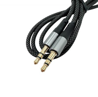 Jack 3,5mm - Jack 3,5mm 1,0м stereo HOCO UPA26 Series, черный