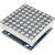 Модуль LED дисплей E40, 8x8, с контролером MAX7219 /7219-8/
