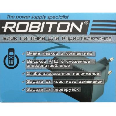Блок питания 6.5V 0.5A, Robiton ID6.5-500S, 4.8x1.7 (+) /15694/