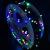 Гирлянда катушка, 50м, 240LED, 8mm, граненый, RGB, LX-85