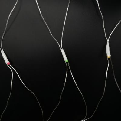 Гирлянда сетка, 2,0м/2,0м, 144LED, RGB, П.П. LX-311