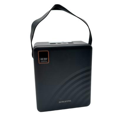 Портативный аккумулятор 100000 мАч, BOROFONE BJ85, 4xUSB+1xUSB-C, черный