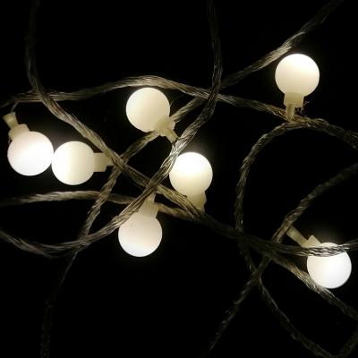 Гирлянда катушка, 50м, 240LED, мат/Шары т.бел. П.П. LX-372