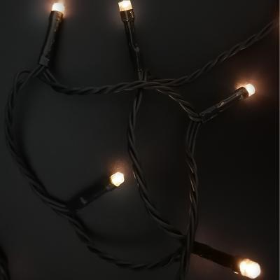 Гирлянда нитевая, 14,4м, 192LED, т.бел. таймер, 3*AA, З.П. Luca String Light Экстра/83786/