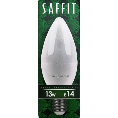 LED лампа C37/13W/2700/E14, SAFFIT /55163/