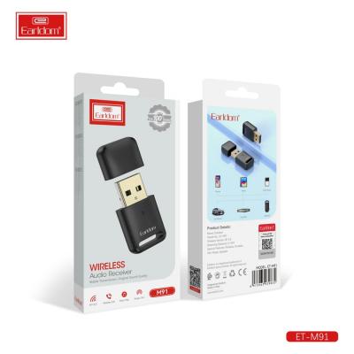 Bluetooth ресивер Earldom ET-M91 (USB, микрофон)