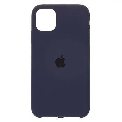 Чехол-накладка iPhone 7/8/SE2, TPU Soft touch, лого, мокрый асфальт /BL/