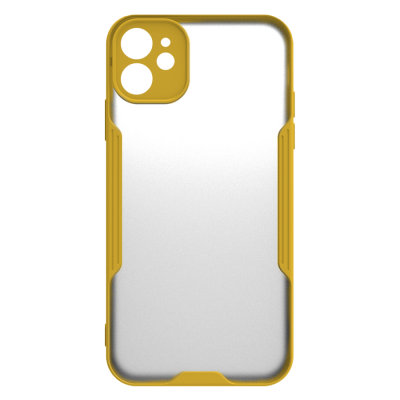 Чехол-накладка iPhone 11, More choice Silicone BLEB (Yellow)