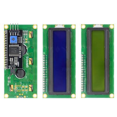 Модуль ЖК индикатор LCD1602Yellow, с контроллером ЗСА8574 /KZY4005-4/