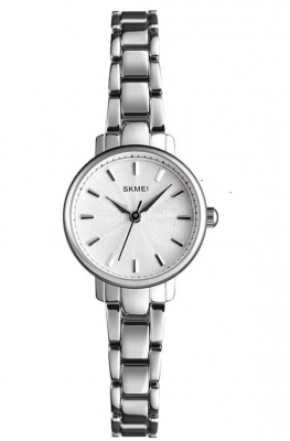Часы наручные Skmei 1410 серебро (silver) 
