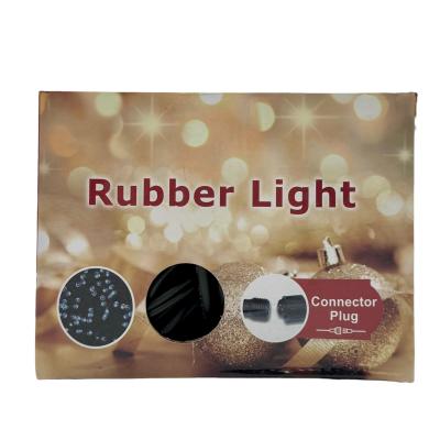 Гирлянда нитевая уличная, 10м, 80LED, син., Ч.П., LX-108 / HL-17