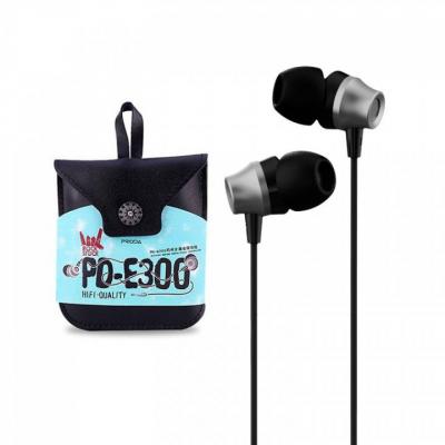 Наушники-гарнитура PRODA PD-E300, черный