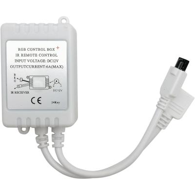 Контроллер SmartBuy LED RGB инфракрасный 24 кнопки 6A IP20 (SBL-RGB-28)