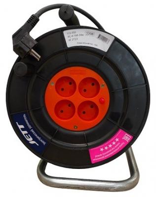 Удлинитель на катушке ДЖЕТТ 4 гн. 30м (КГ 2*2,5 )