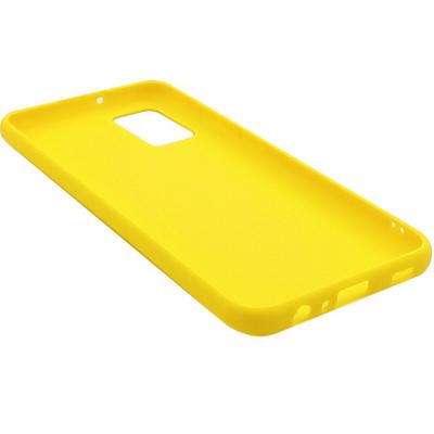 Чехол-накладка Galaxy A02S (2020), More choice Silicone MATTE (Yellow)