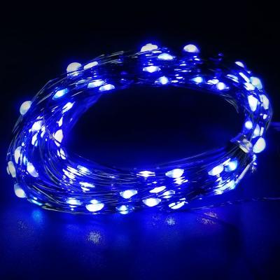 Гирлянда провол. 10м, 1000LED, РОСА син. З.П. LX-318