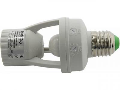 Датчик движения ИК в патрон E27 60Вт, до 6м, IP44 (sbl-ms-010)