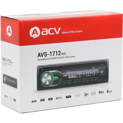 Автомагнитола ACV AVS-1712G USB/SD/FM