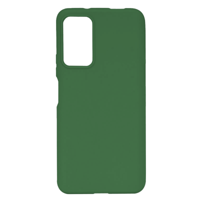 Чехол-накладка Galaxy A52 (2021), More choice Silicone MATTE (Dark Green)