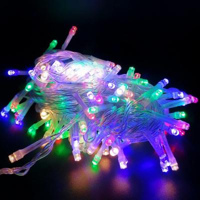 Гирлянда нитевая, 10м, 160LED, RGB, с контроллером, IP44, П.П. SB-RGBIP44-10m