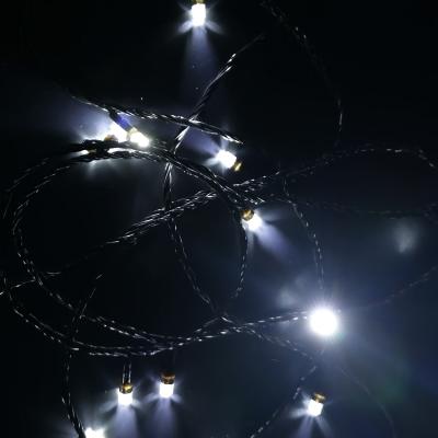 Гирлянда катушка, 50м, 240LED, 8mm, граненый, бел. LX-88