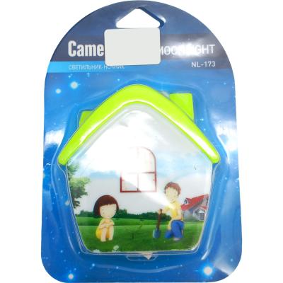Ночник Camelion NL-173 "Домик" (LED с выключателем, 220V)