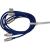 Кабель 2 в 1 USB - Lightning 8pin+micro USB, 1,5м, HOCO U17 Series, синий