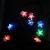 Гирлянда катушка, 35м, 150LED, Звезды RGB, Ч.П. LX-367