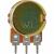 Резистор переменный 3pin, 2K, (d-17 мм, резьба М7, Вал d-6 мм)
