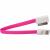 Кабель USB - iPhone 30pin, 0,2м, Smartbuy, магнитный, розовый (iK-402m pink)***
