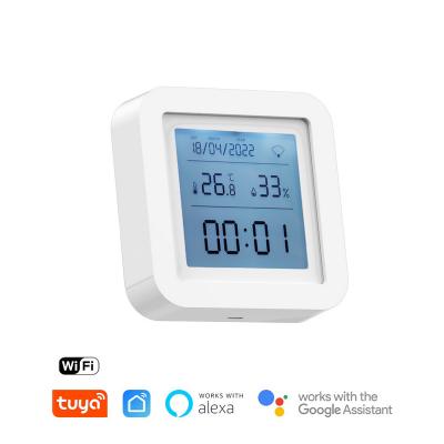 Умный термометр-гигрометр с дисплеем OT-HOS21, Wi-Fi, 3*AAA