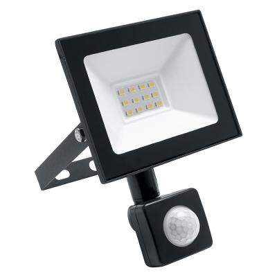 LED прожектор 20W, 6400K, IP65, 220V, датчик движения, черный, SFL80-20 /29522/
