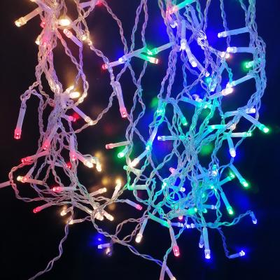 Гирлянда бахрома, 5,0/0,5м, 135LED, RGB, с контроллером, IP44, П.П. SB-RGBБАХ