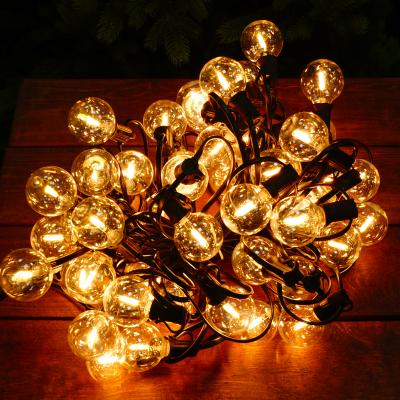 Гирлянда белт-лайт, уличная, 15м, 50LED mini, т.бел, шаг 50см, лампы в компл
