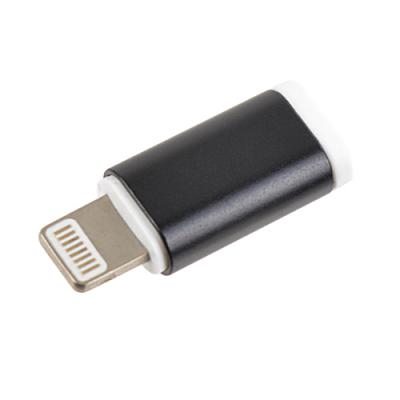 Переходник Robiton P13 microUSB - Lightning 8pin /15437/***