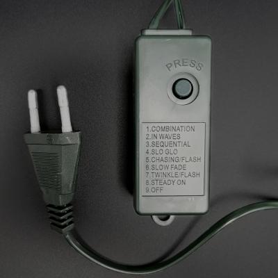 Гирлянда провол. 50м, 500LED, РОСА RGB З.П. Y17330-2 пульт