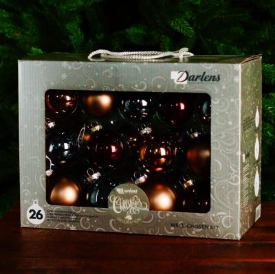 Игрушка ёлочная, уп.26шт. CHRISTMAS.КОФЕ, Darlens DL-DRL00881