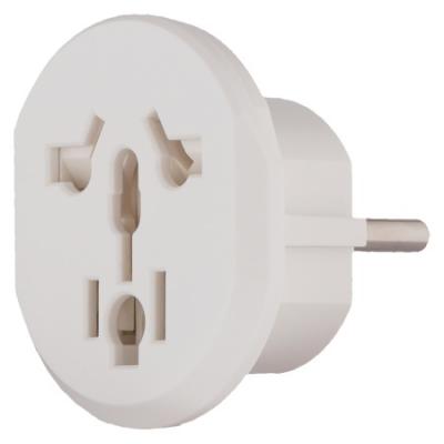 Переходник универсальный Smartbuy, белый, 16А, 250В (SBE-16-s06-ww)