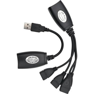 Удлинитель USB 2.0*4 по витой паре, H61