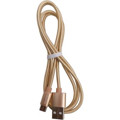 Кабель USB - micro USB, 1,0м, HOCO X2 Series, роз.золото