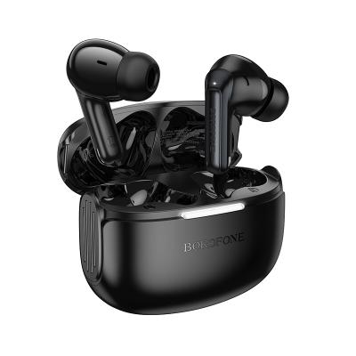 Беспроводные наушники BOROFONE FQ9 Plus, ANC+ENC, bluetooth, в кейсе, черный