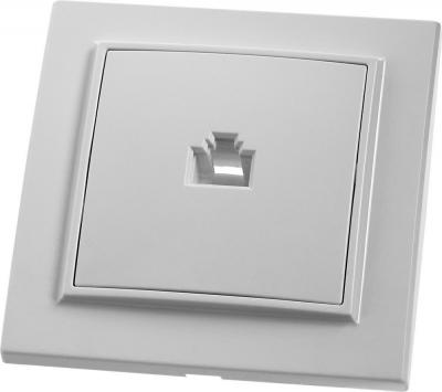 РСУ компьютерная RJ-45 1-мест. белая "Эрна" /39047/