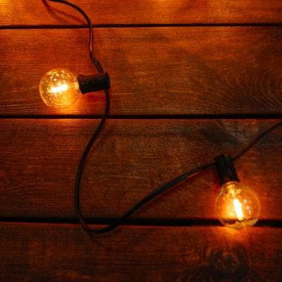 Гирлянда белт-лайт, уличная, 7.5м, 25LED mini, т.бел, лампы в компл