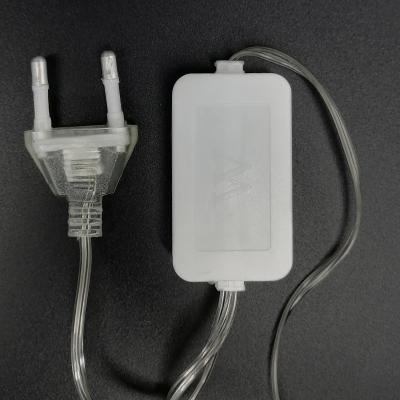 Гирлянда нитевая, 5м, 20L, Цветы кристалл т.бел. LX-415