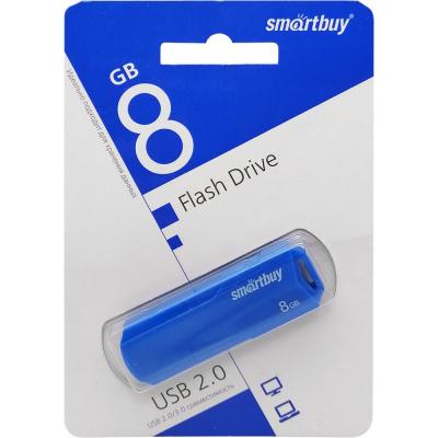 USB накопитель Smartbuy 8GB Clue Blue (SB8GBCLU-B)