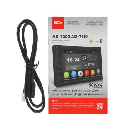 Автомагнитола 2DIN ACV AD-7200 Android/GPS/7" 1024*600