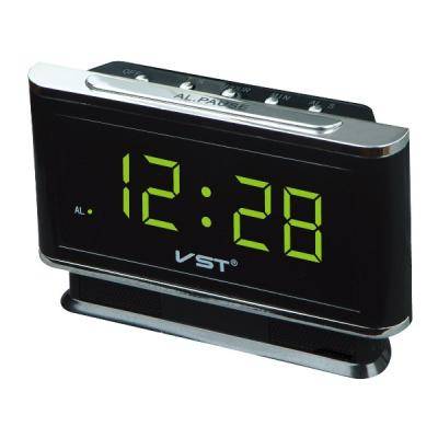 Часы VST721-2 зел. цифры