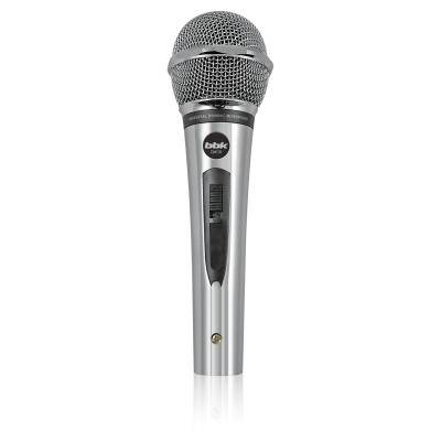 Микрофон BBK CM131 (вокальный, 5м), серебро
