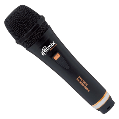 Микрофон RITMIX RDM-131 (вокальный, 3м), черный