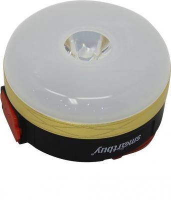 Фонарь кемпинговый Smartbuy 3Вт LED + 2Вт COB с карабином (SBF-CL25)***